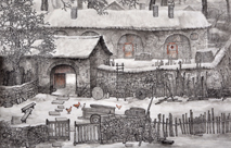 Chinese ink Paintings: 高原之晨