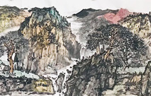 Chinese ink Paintings: 雪后